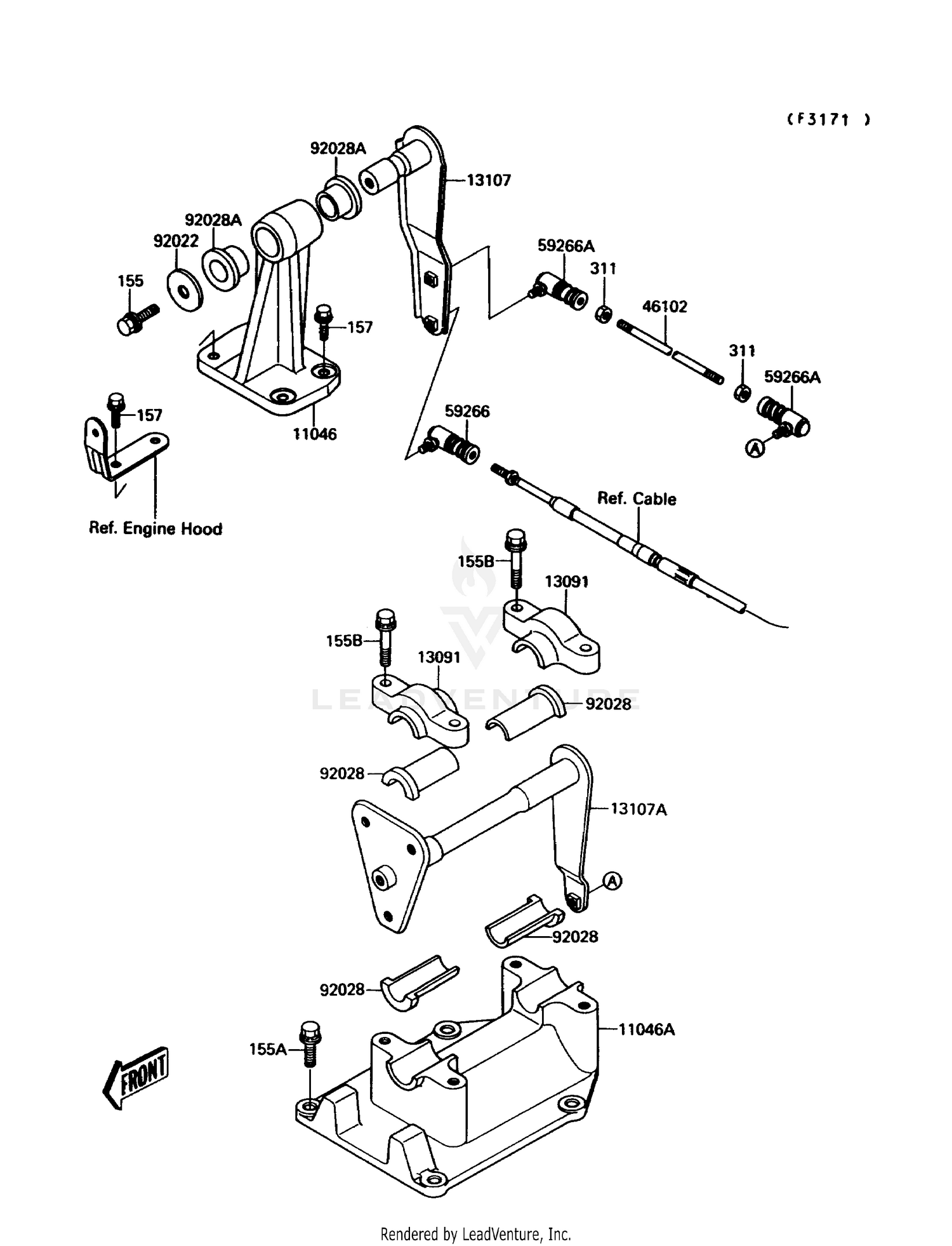 HANDLE POLE (STEERING)