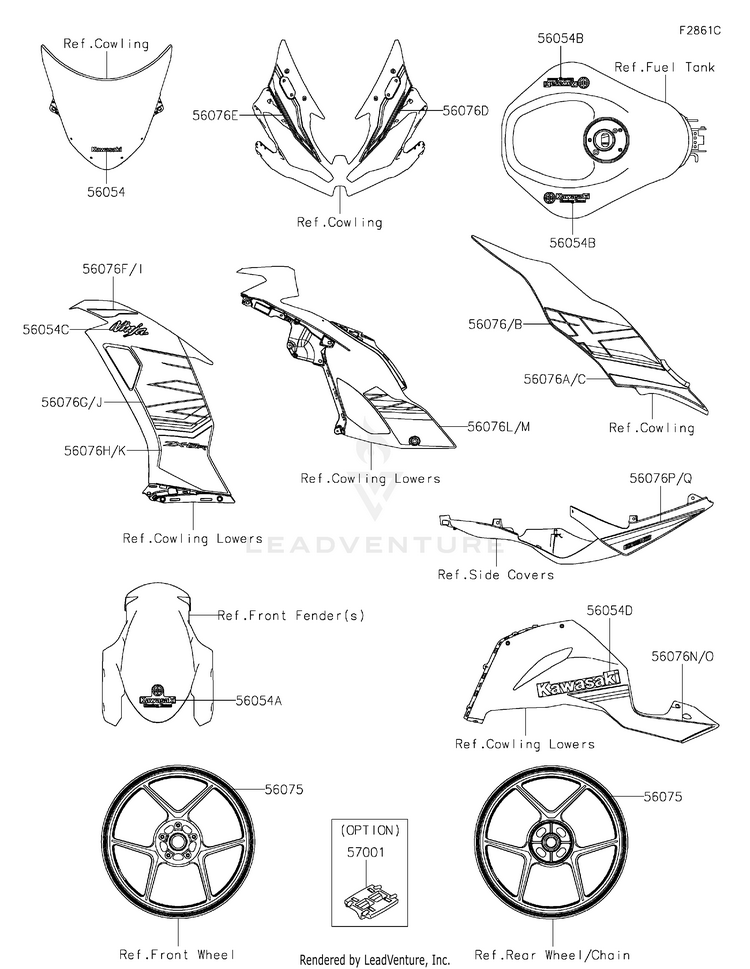 Decals(Green)(Hpsan/Hpsal) Schematic