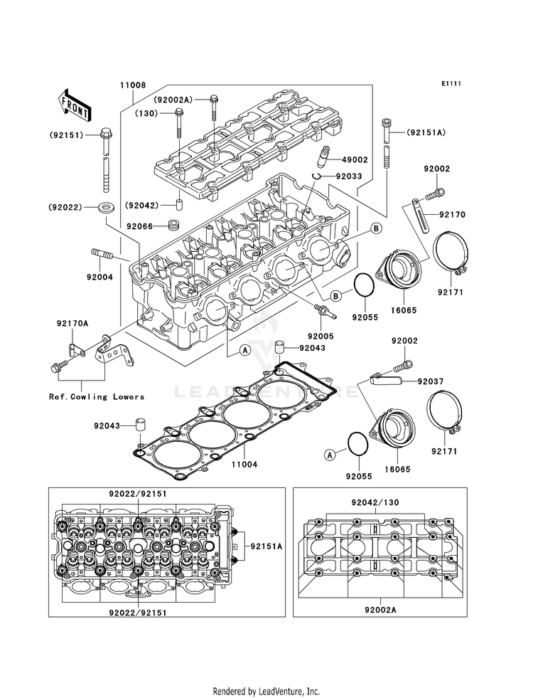 Cylinder Head Schematic