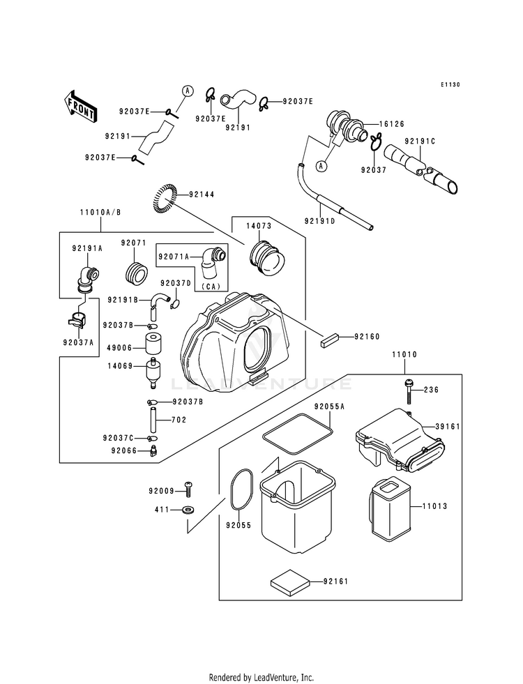 Air Cleaner Schematic