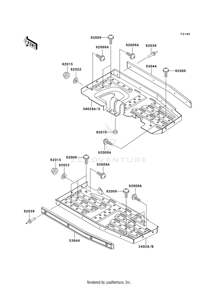 Footrests Schematic