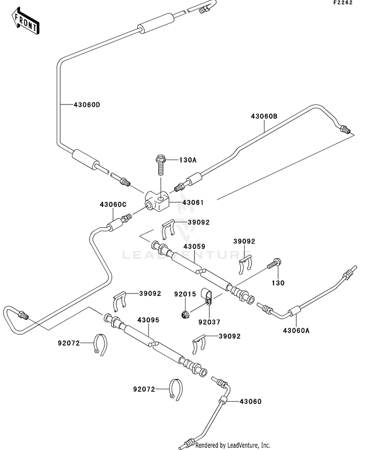 Brake Piping Schematic
