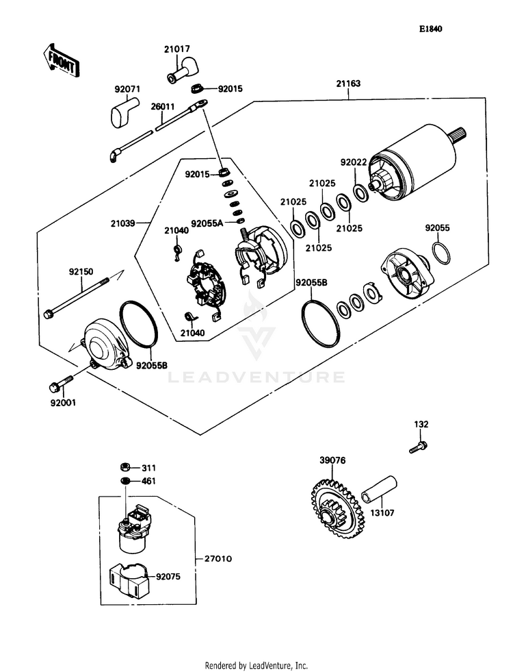 Starter Motor Schematic