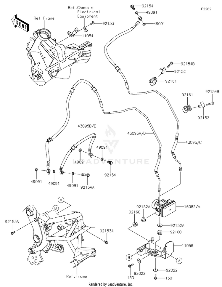 Brake Piping Schematic