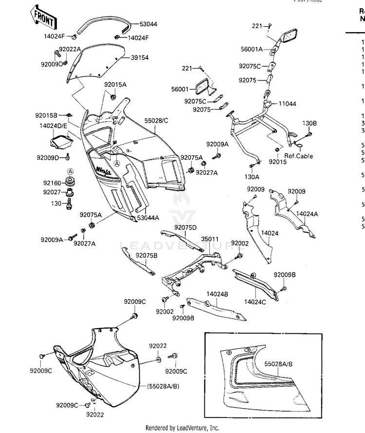 Fairing Schematic