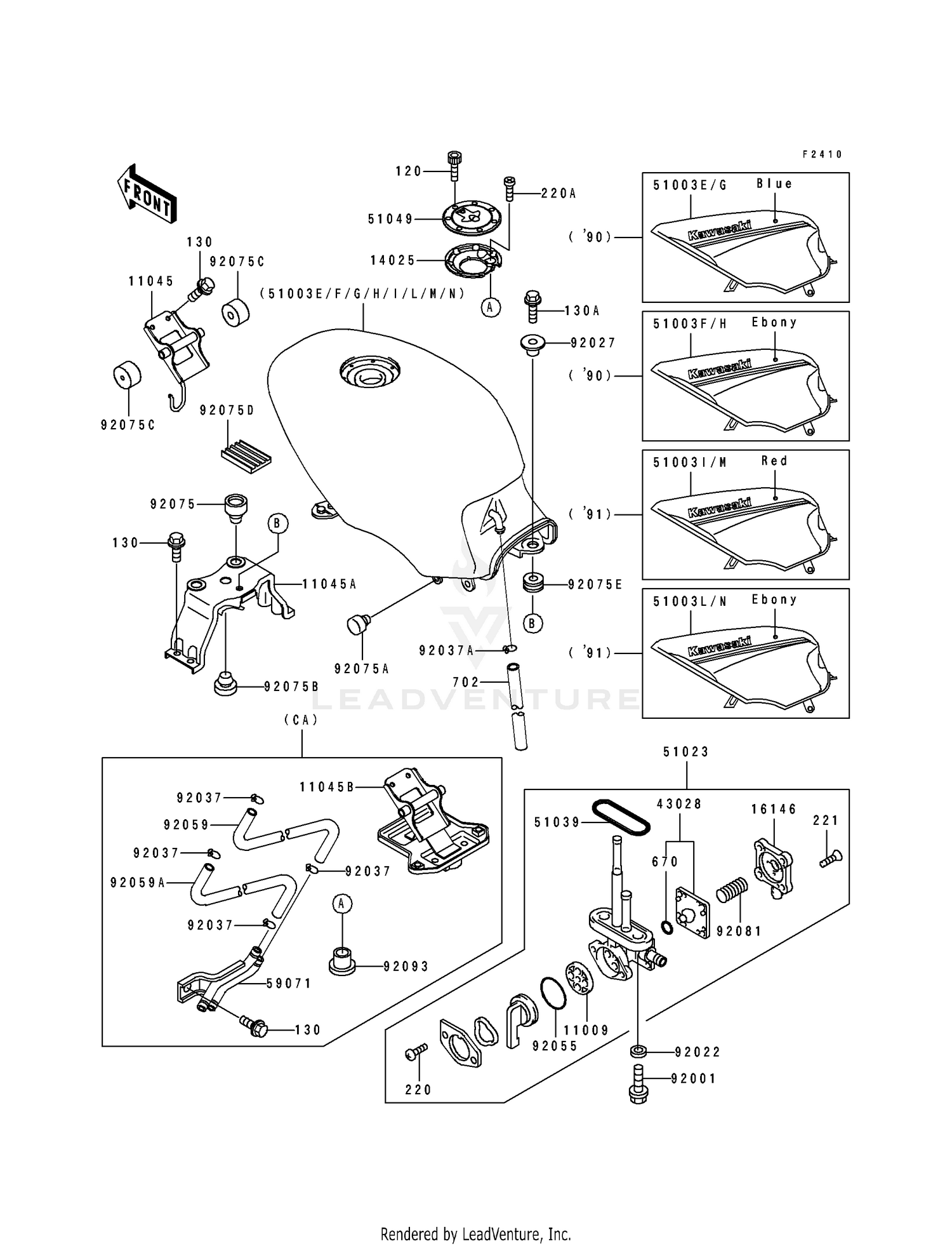 FUEL TANK (EX500-A4/A5)