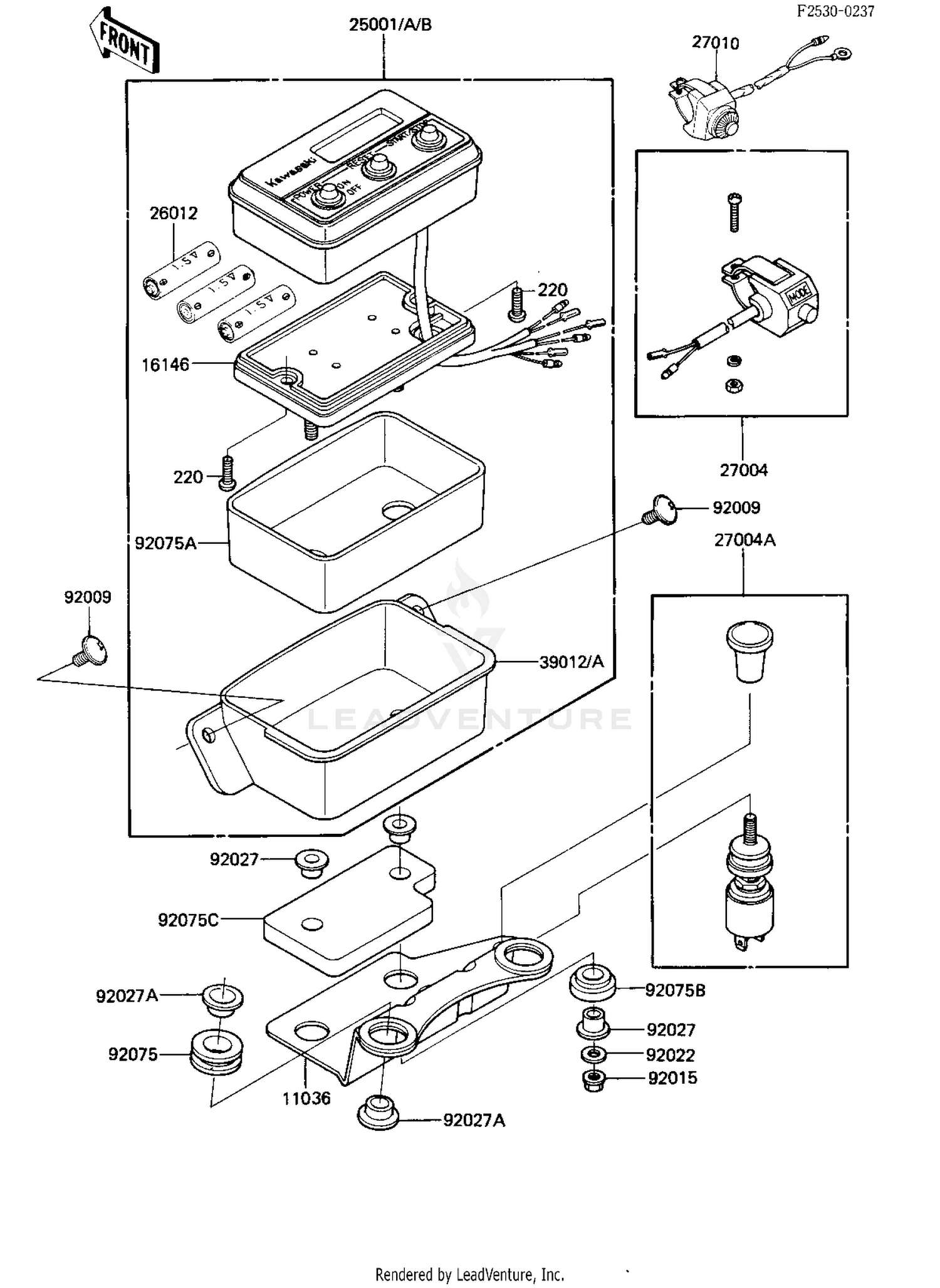 METER (KDX200-A1/A2)
