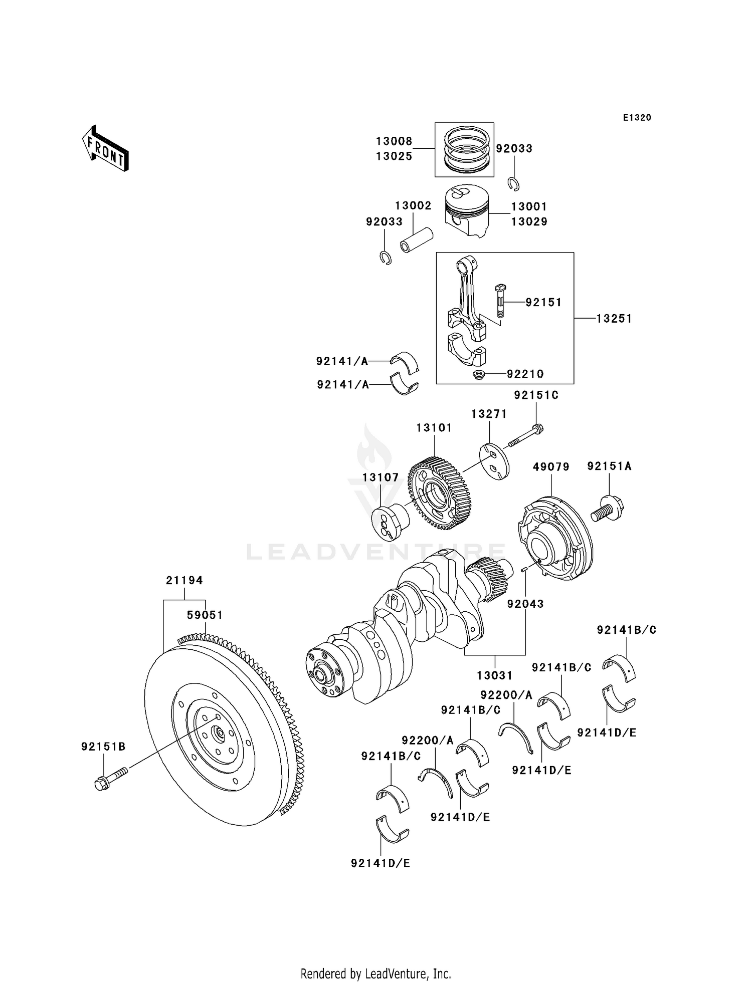 CRANKSHAFT/PISTON(S)