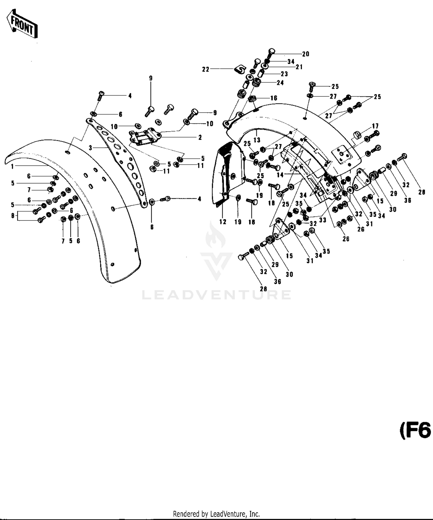 FENDERS (F6-B)