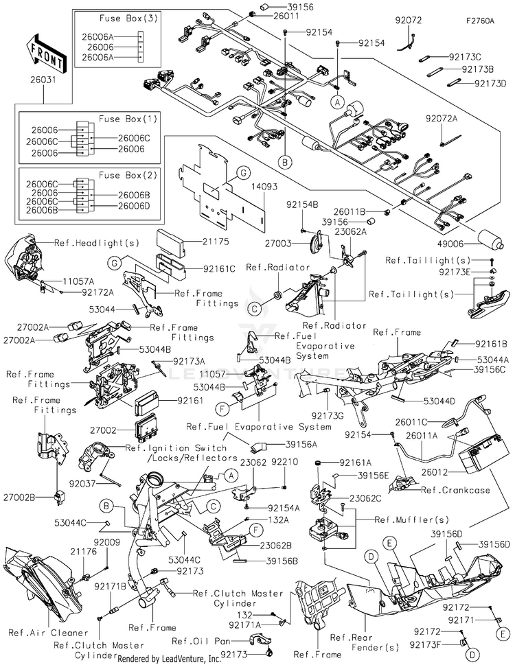 Chassis Electrical Equipment(Ca) Schematic