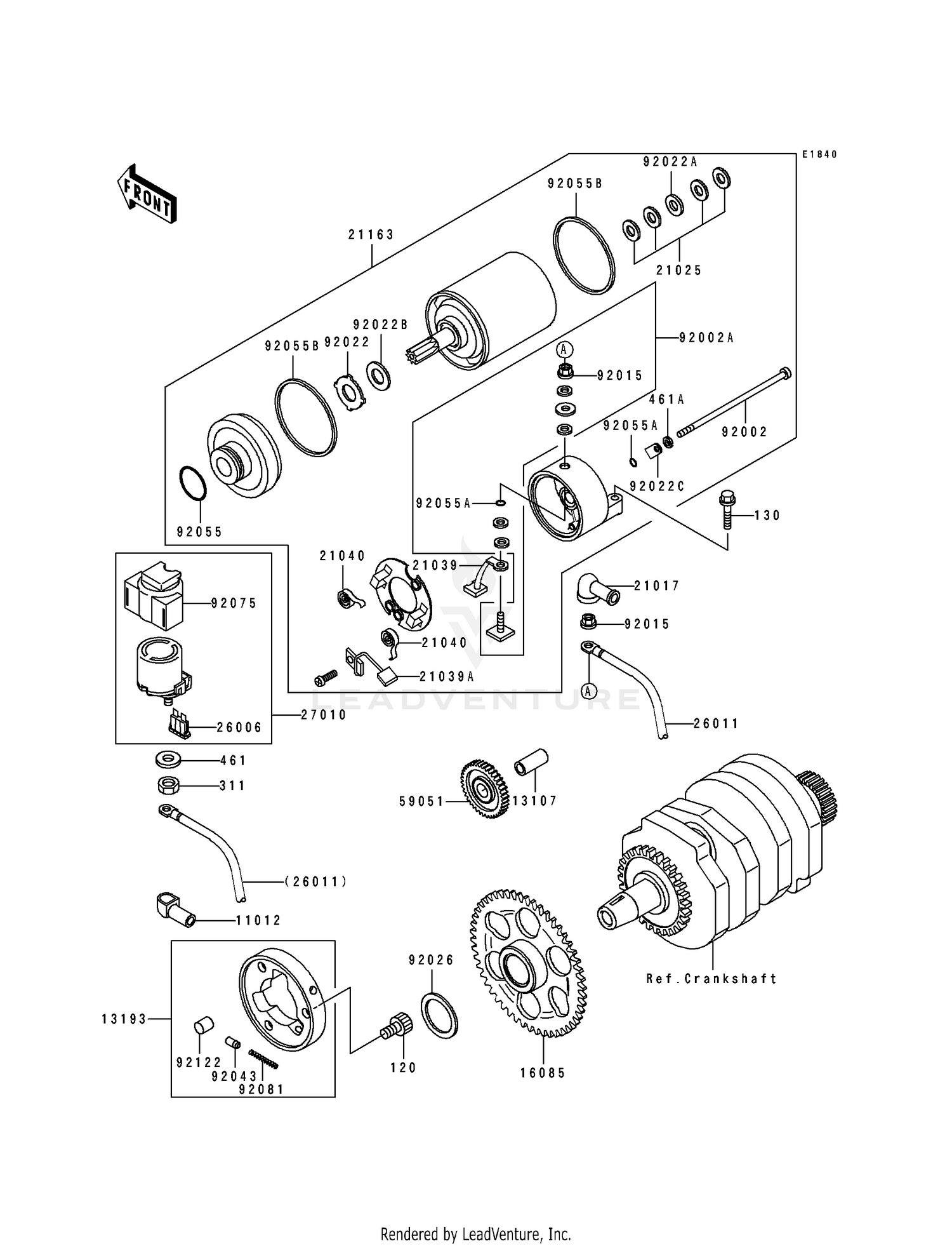 STARTER MOTOR