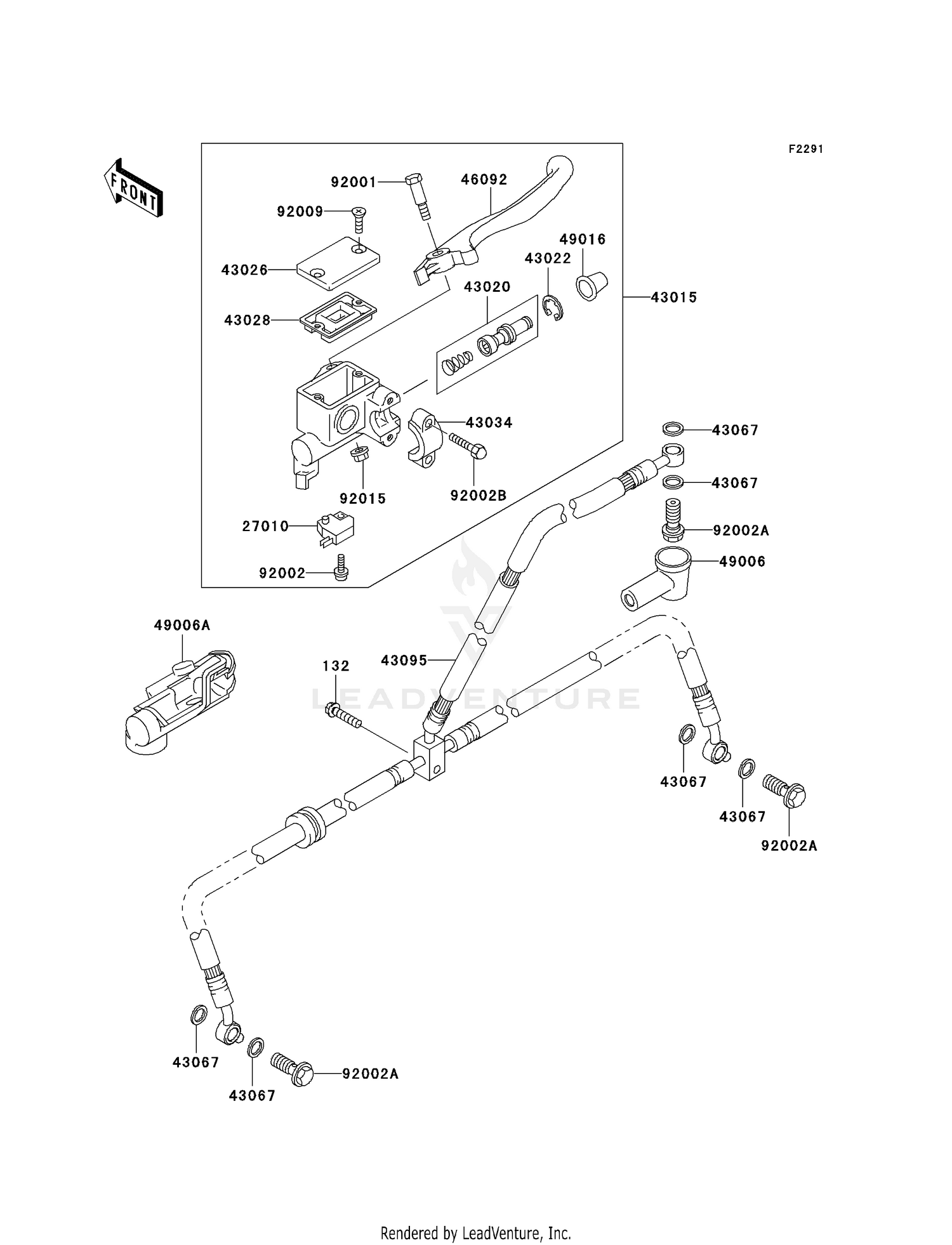 FRONT MASTER CYLINDER