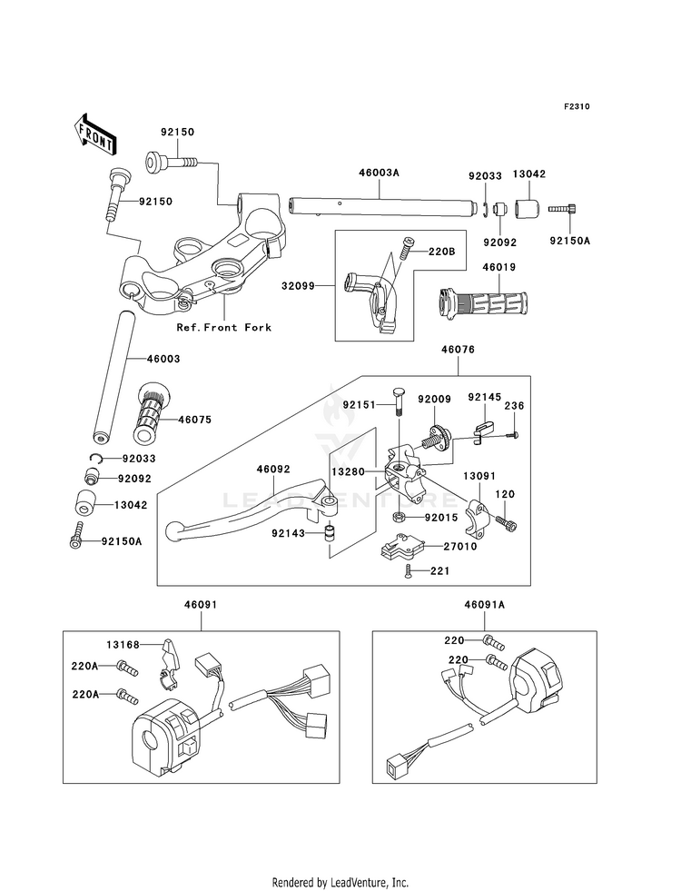 Handlebar Schematic