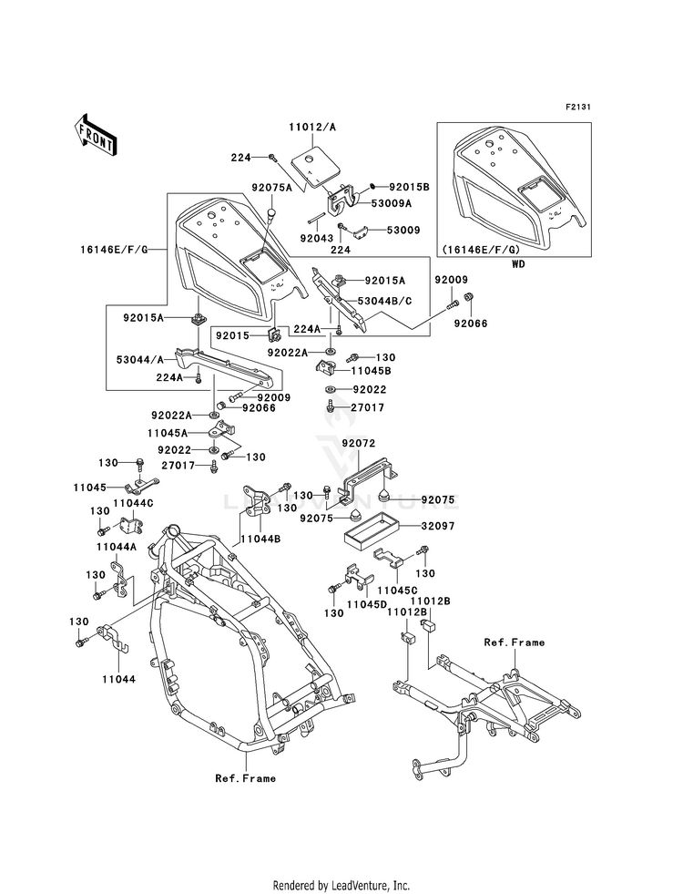 Frame Fittings Schematic