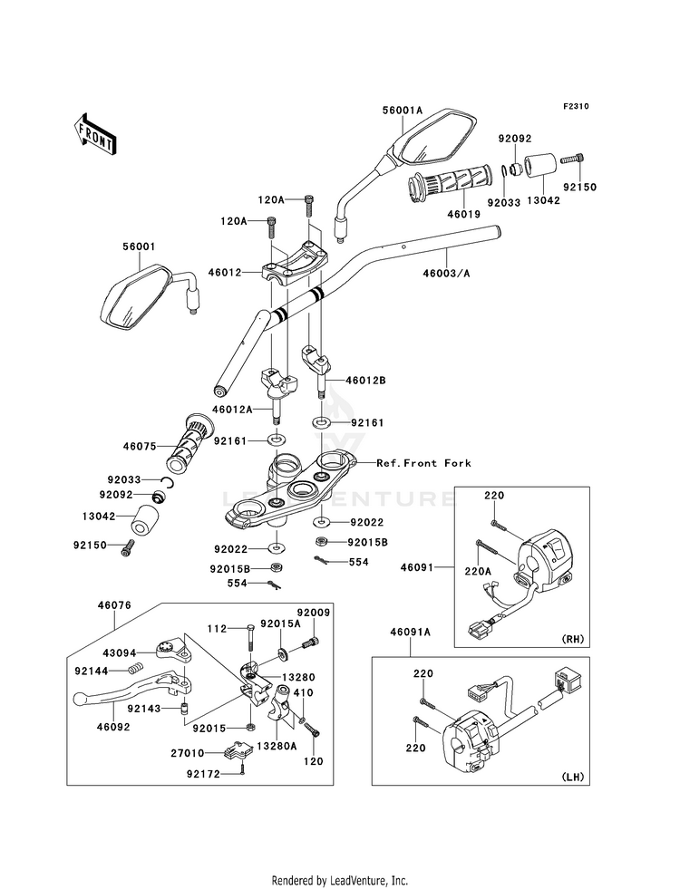 Handlebar Schematic