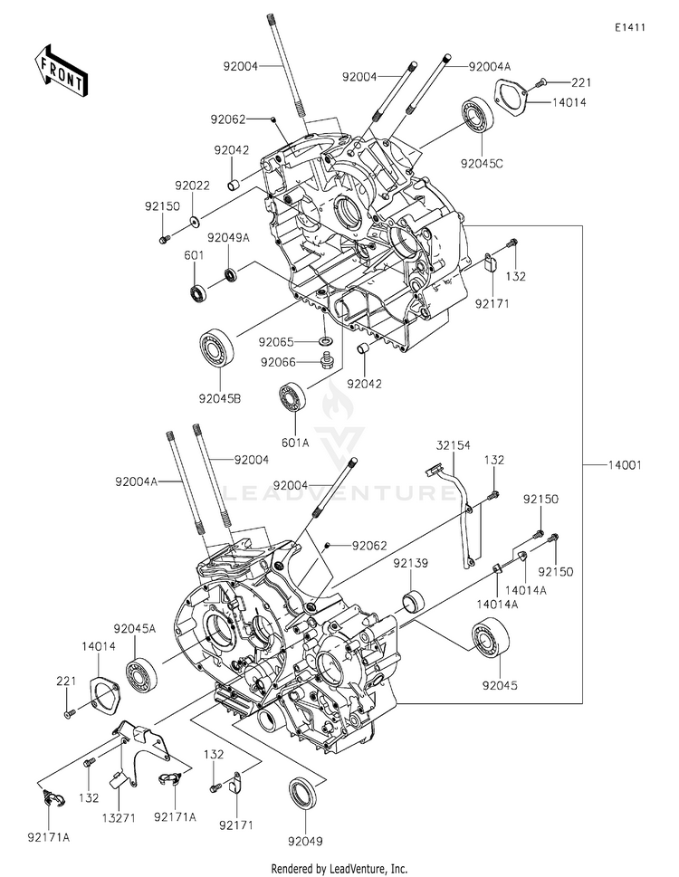 Crankcase Schematic
