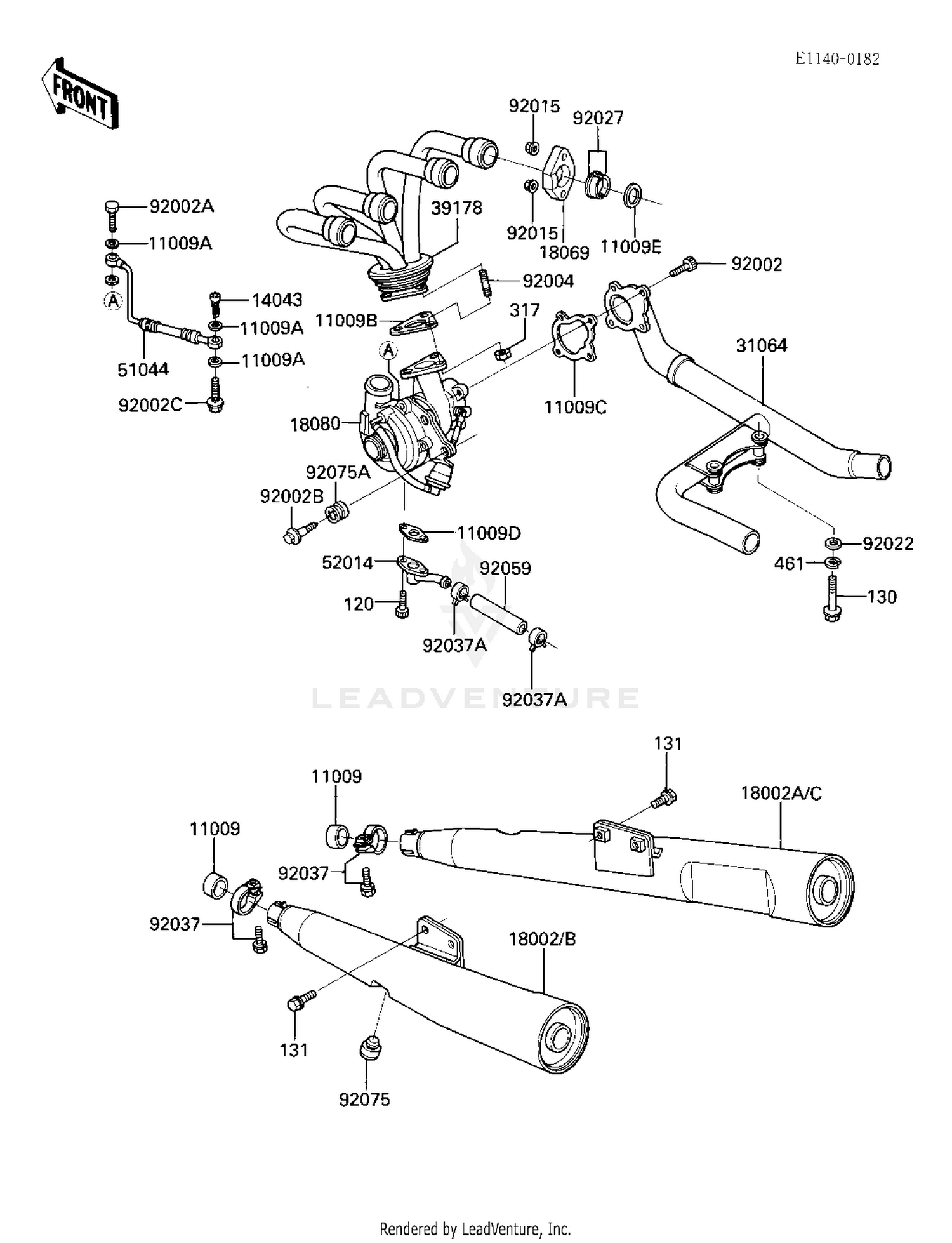 MUFFLERS/TURBOCHARGER