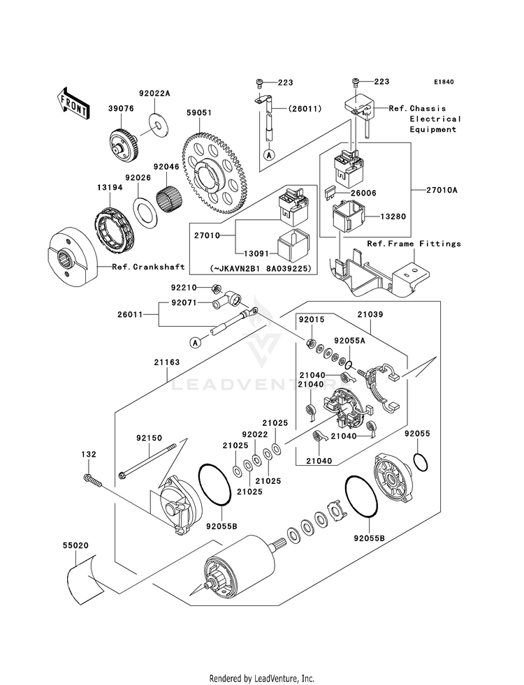 Starter Motor Schematic