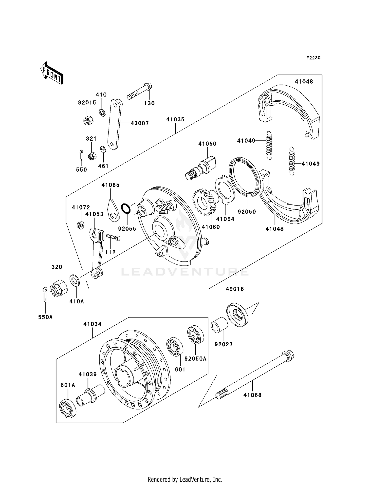 FRONT HUB