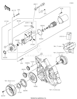Starter Motor Schematic