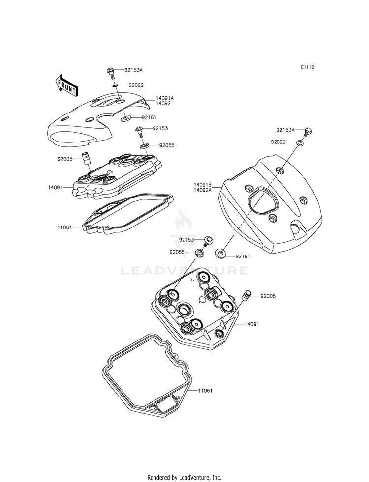 Cylinder Head Cover Schematic