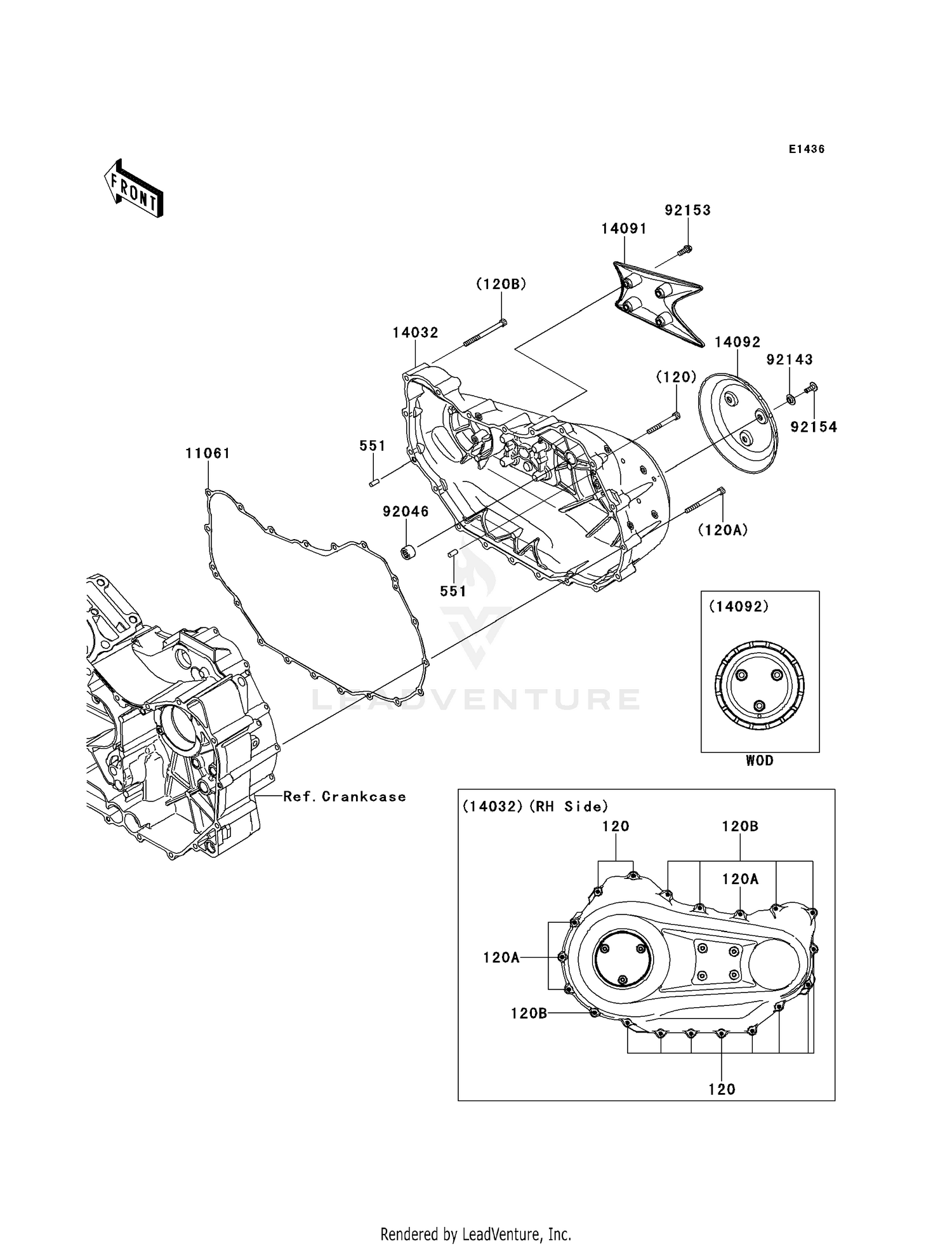 RIGHT ENGINE COVER(S)