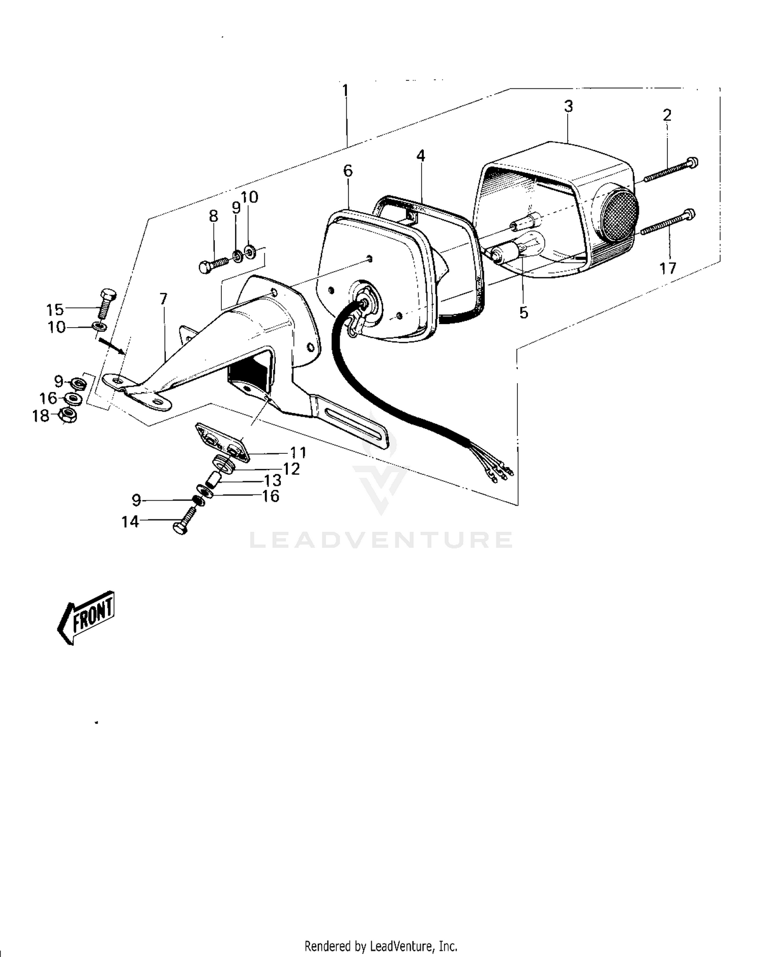 TAILLIGHT (KM100-A1-A4)