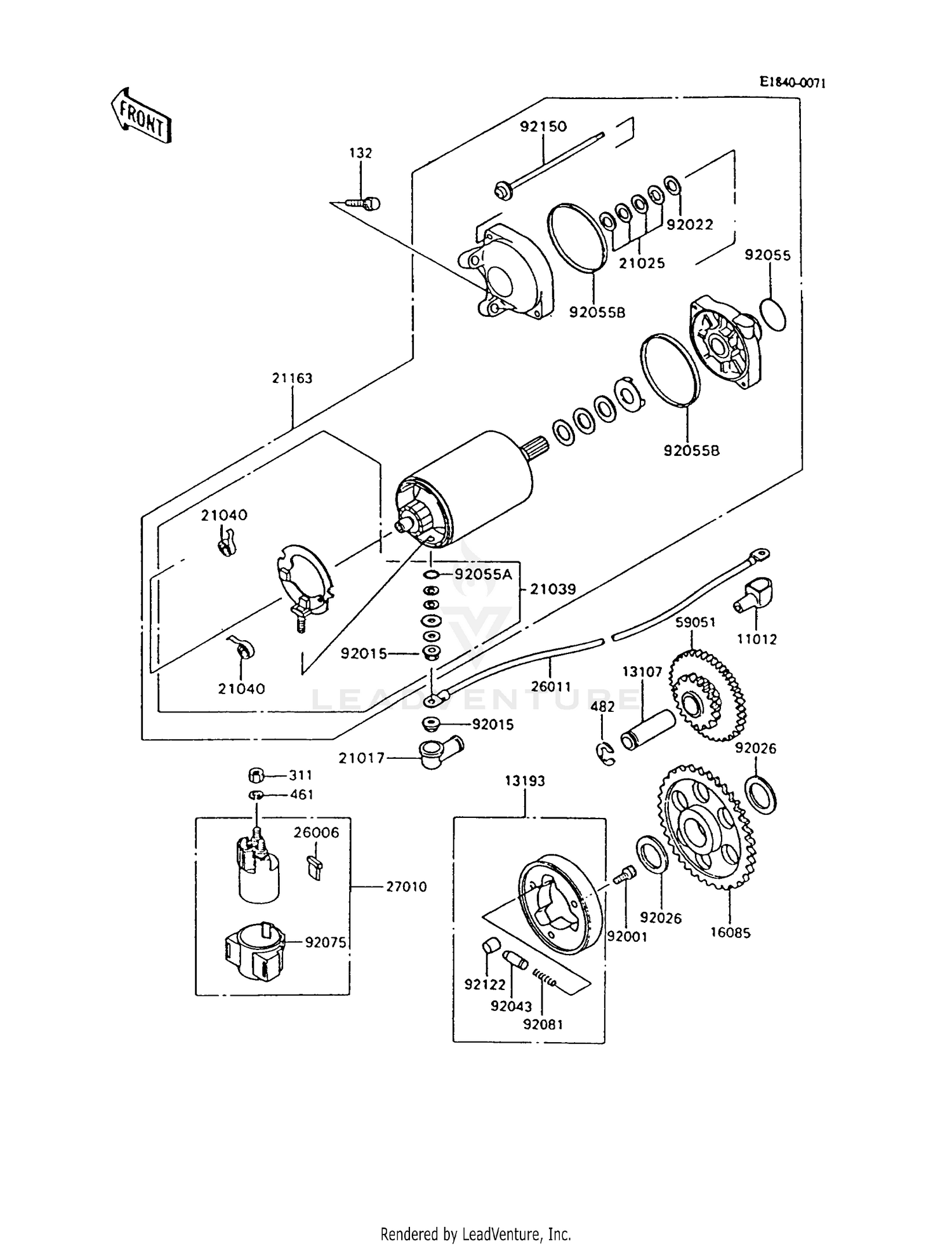 STARTER MOTOR