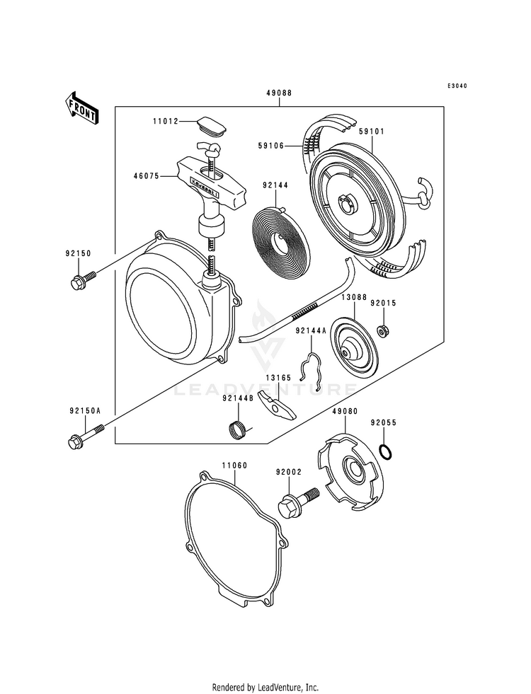 Recoil Starter Schematic