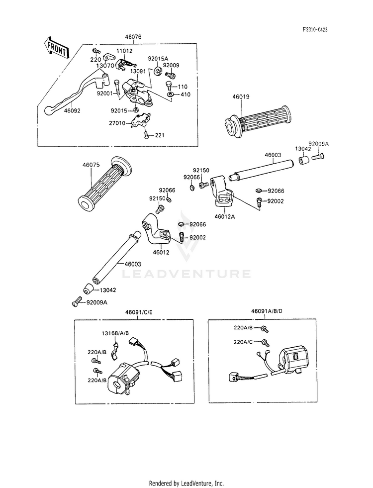 Handlebar Schematic