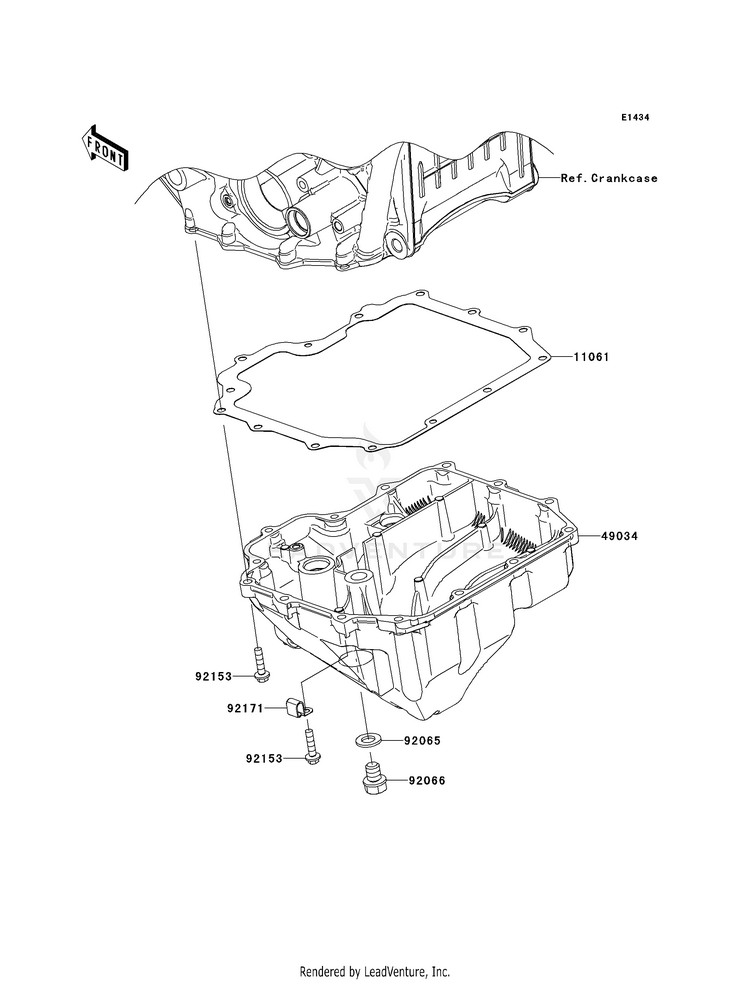 Oil Pan Schematic