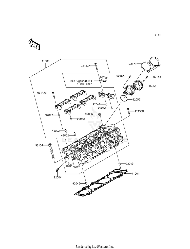 Cylinder Head Schematic