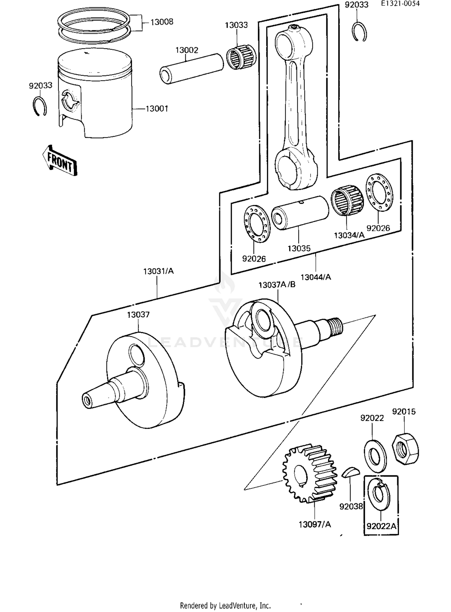 CRANKSHAFT/PISTON