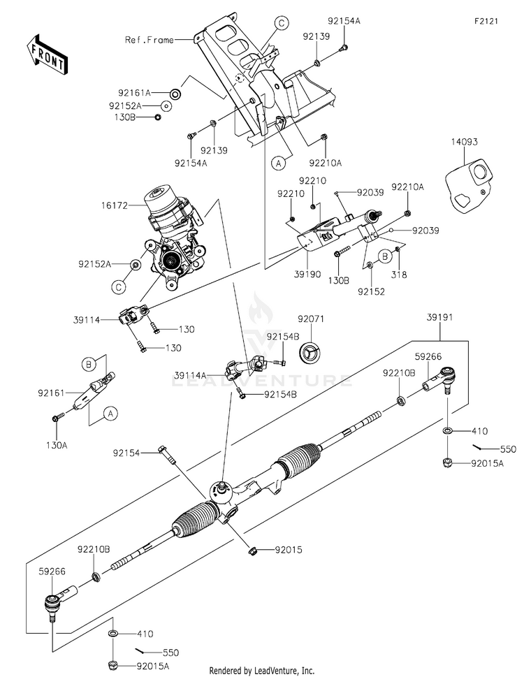 Steering Shaft Schematic