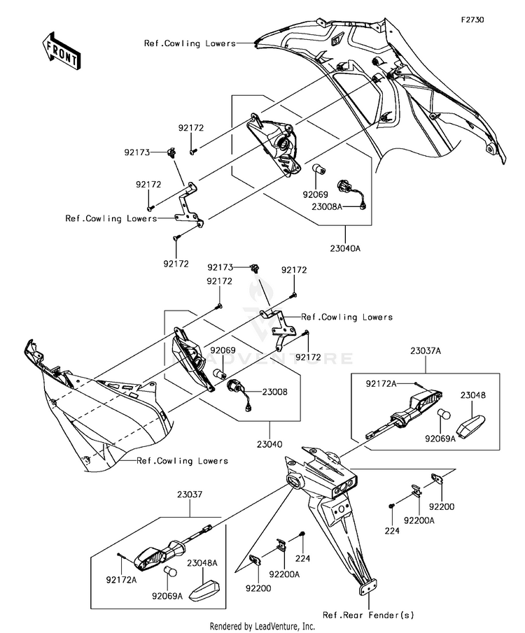 Turn Signals Schematic