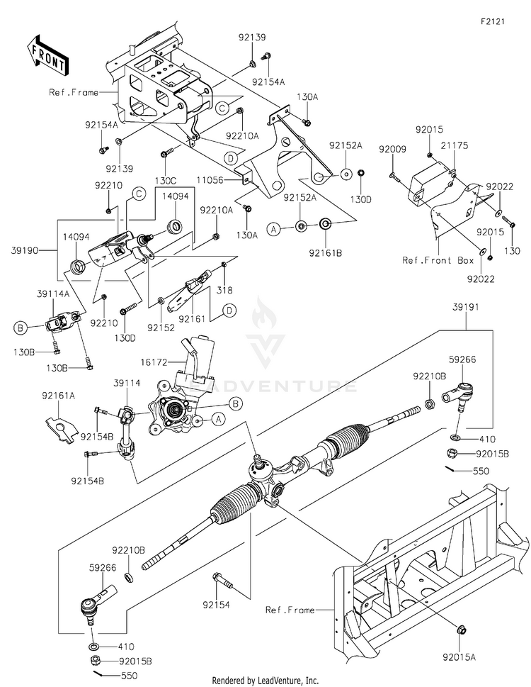 Steering Shaft Schematic