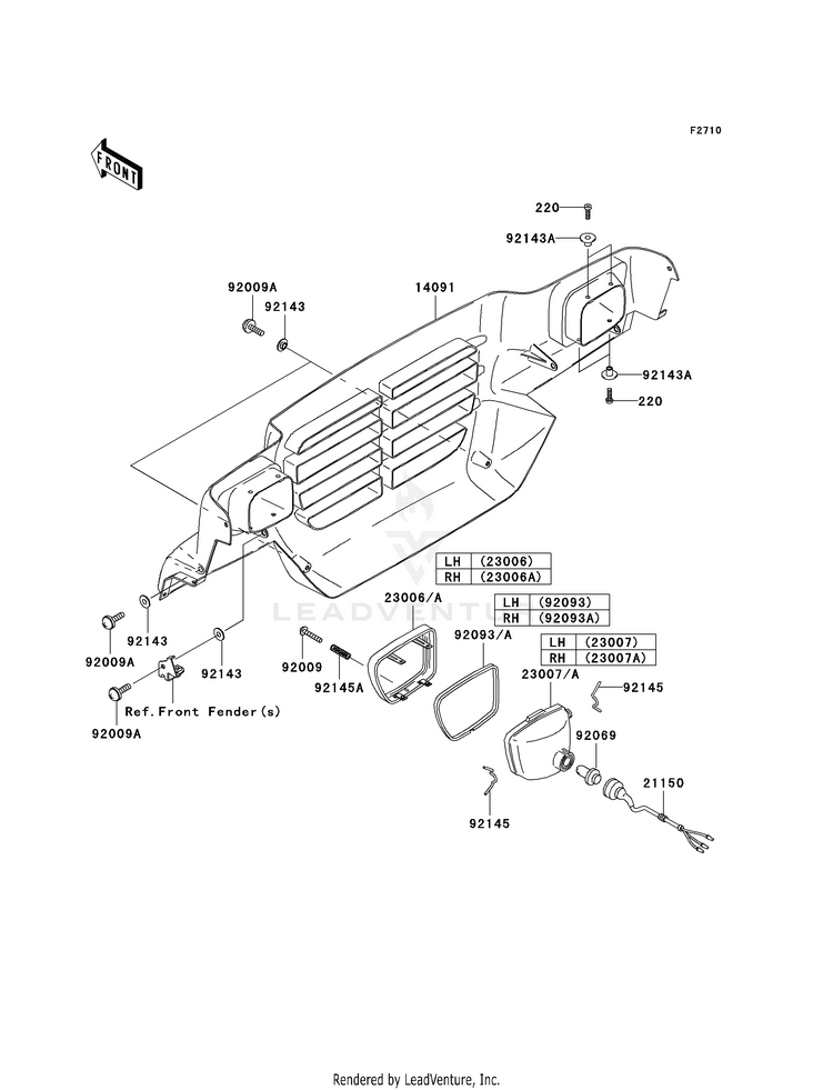 Headlight(S) Schematic