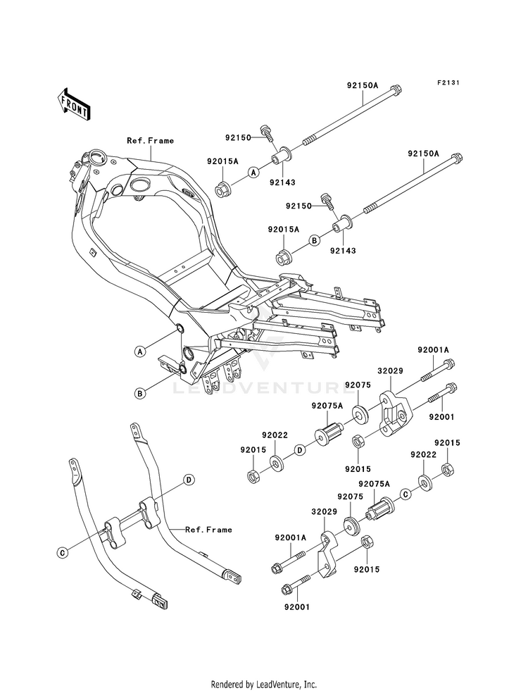 Frame Fittings Schematic