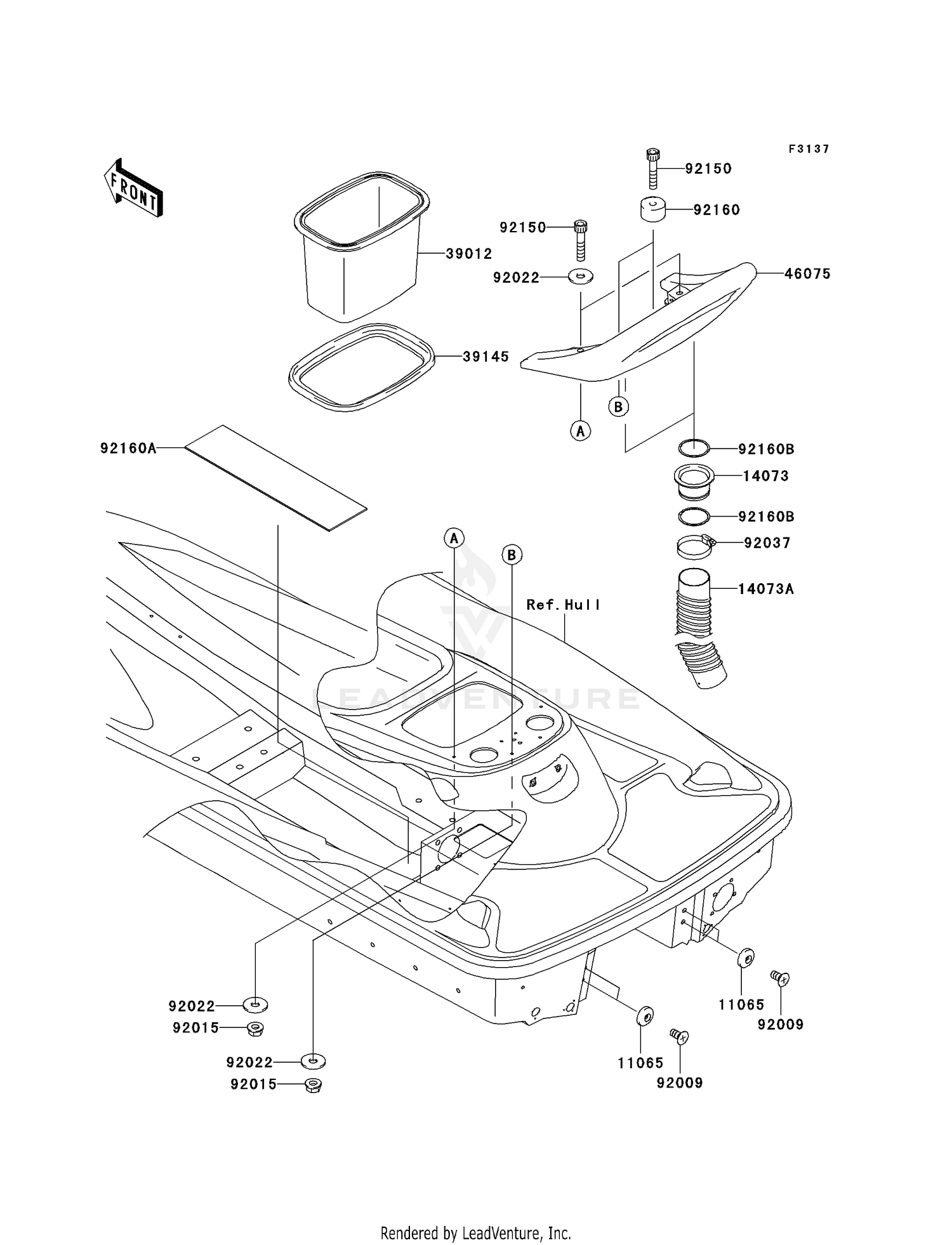HULL REAR FITTINGS
