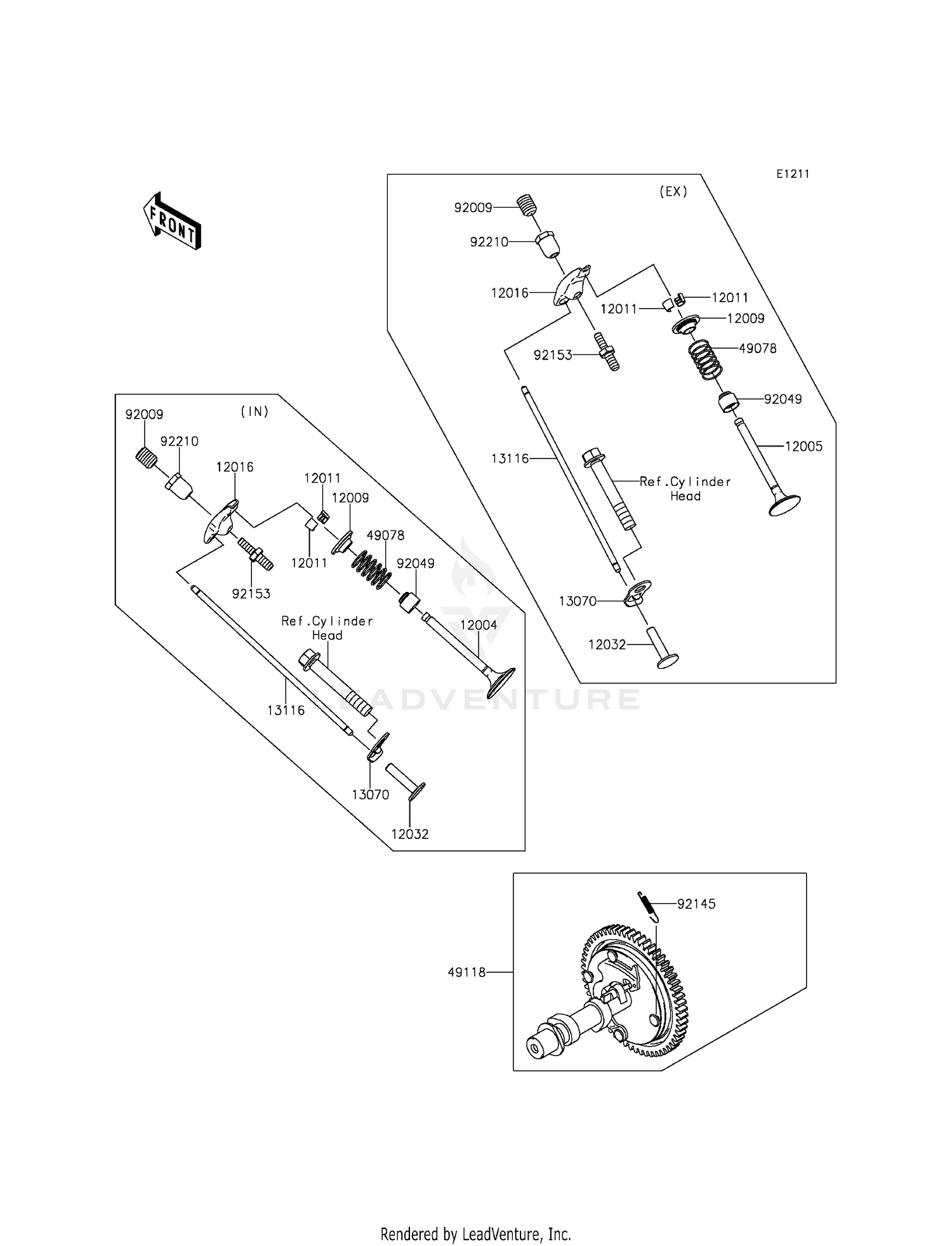 VALVE(S)/CAMSHAFT(S)