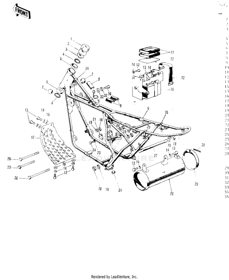 Frame/Frame Fittings Schematic