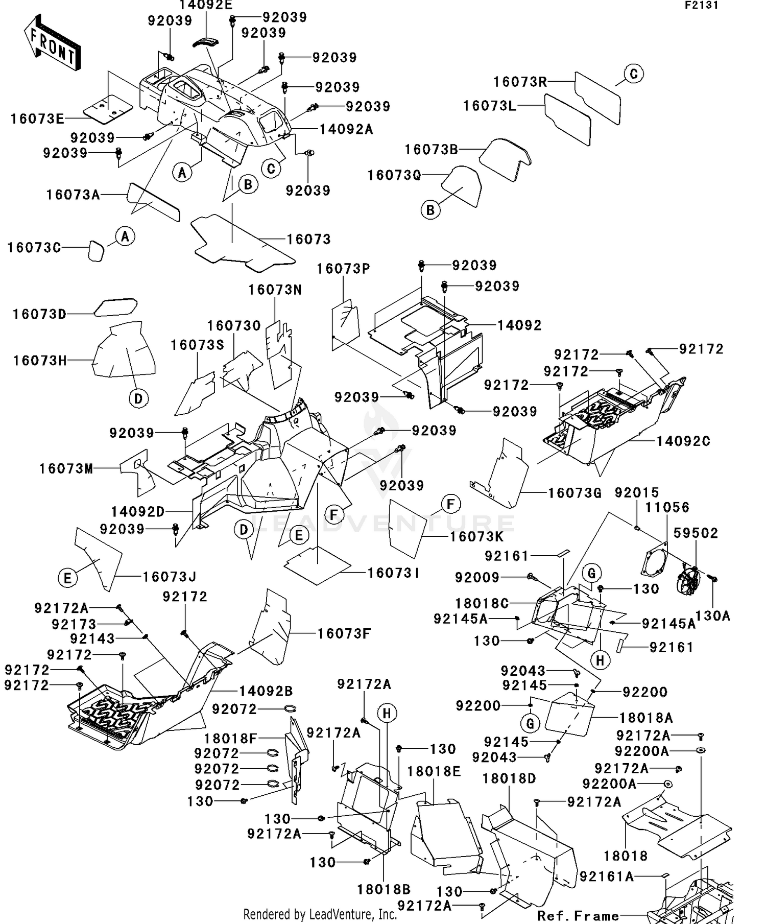 Frame Fittings(Rear)