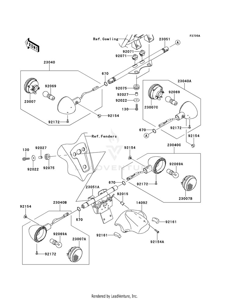 Turn Signals (Acf) Schematic