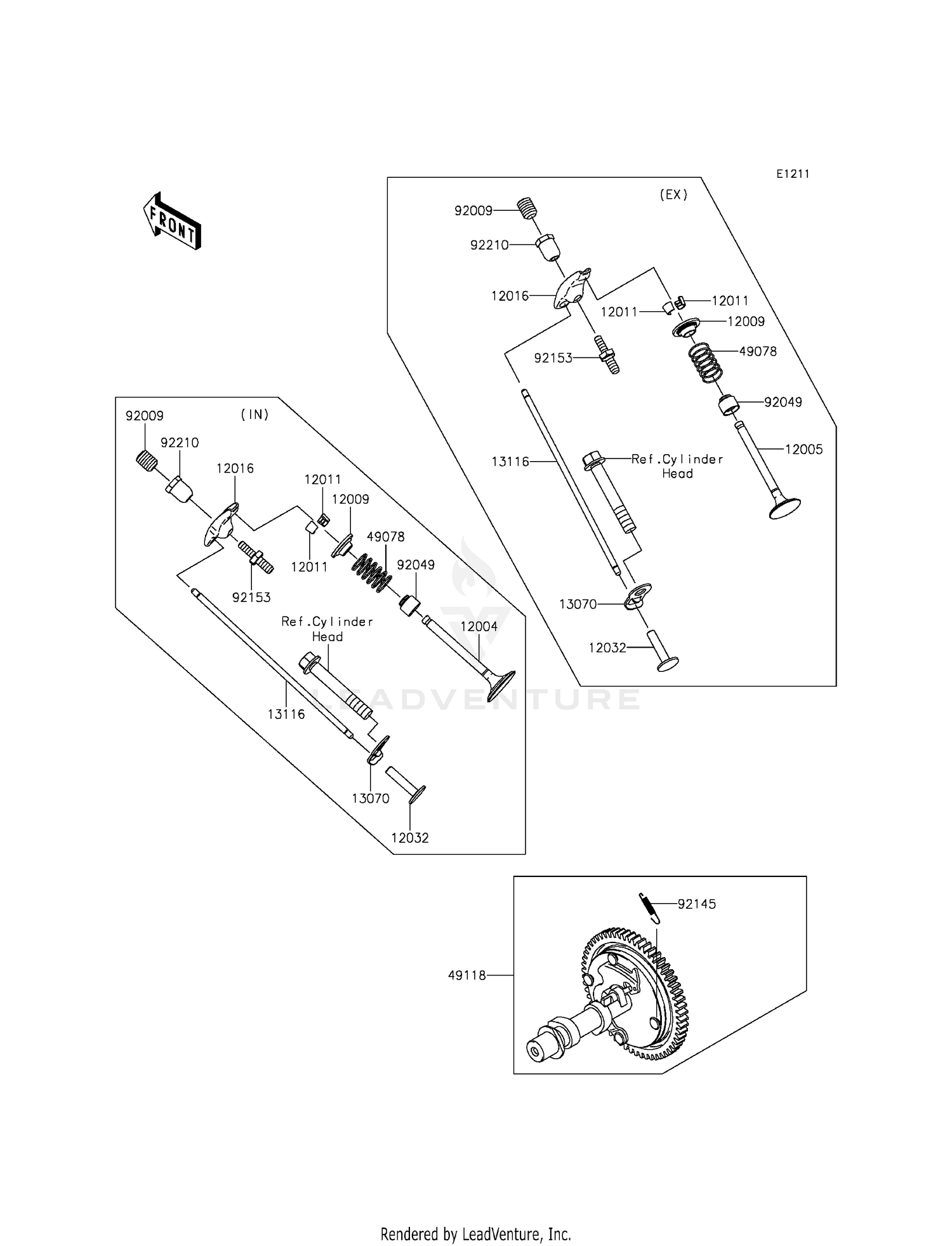 VALVE(S)/CAMSHAFT(S)