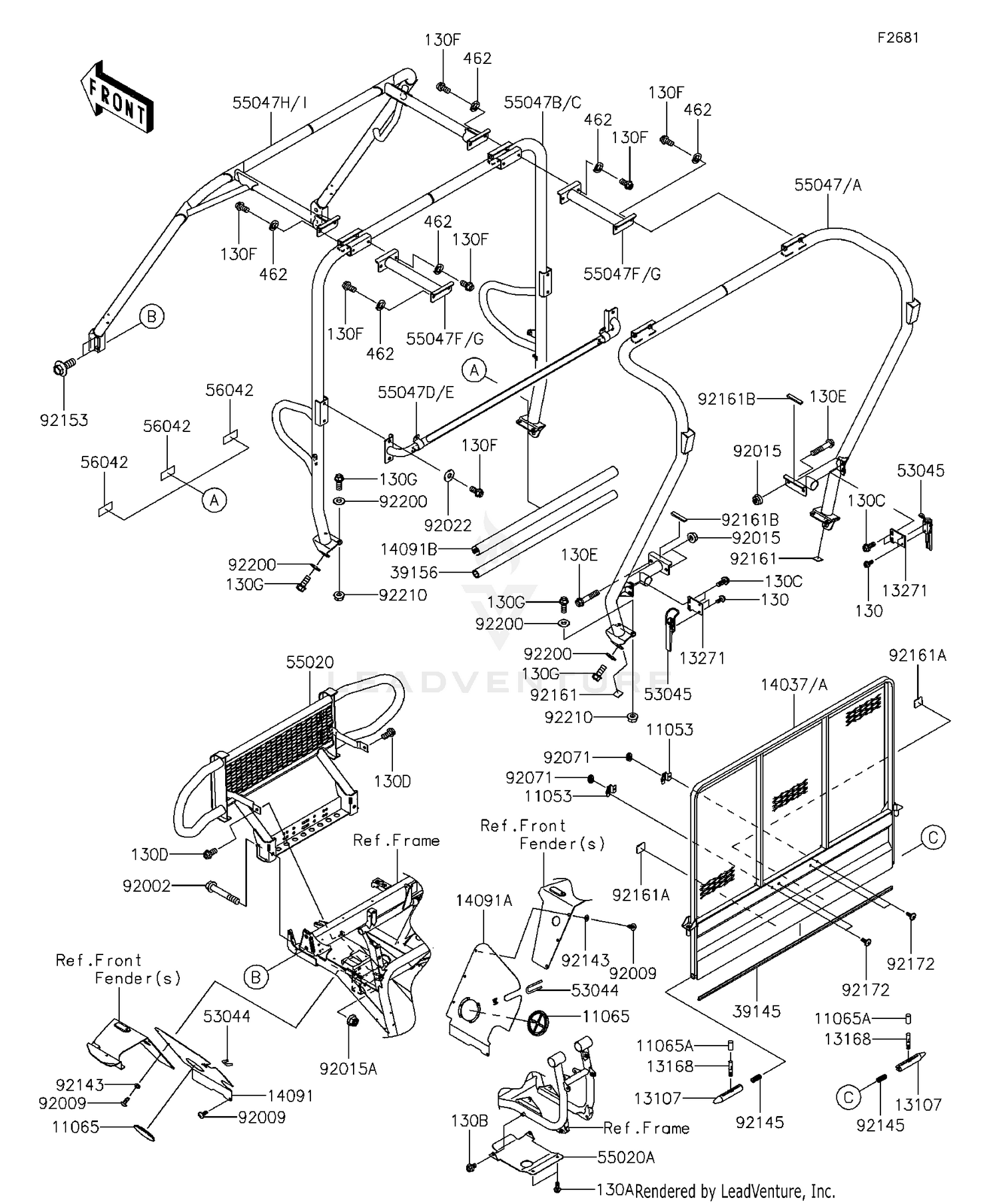 Guards/Cab Frame