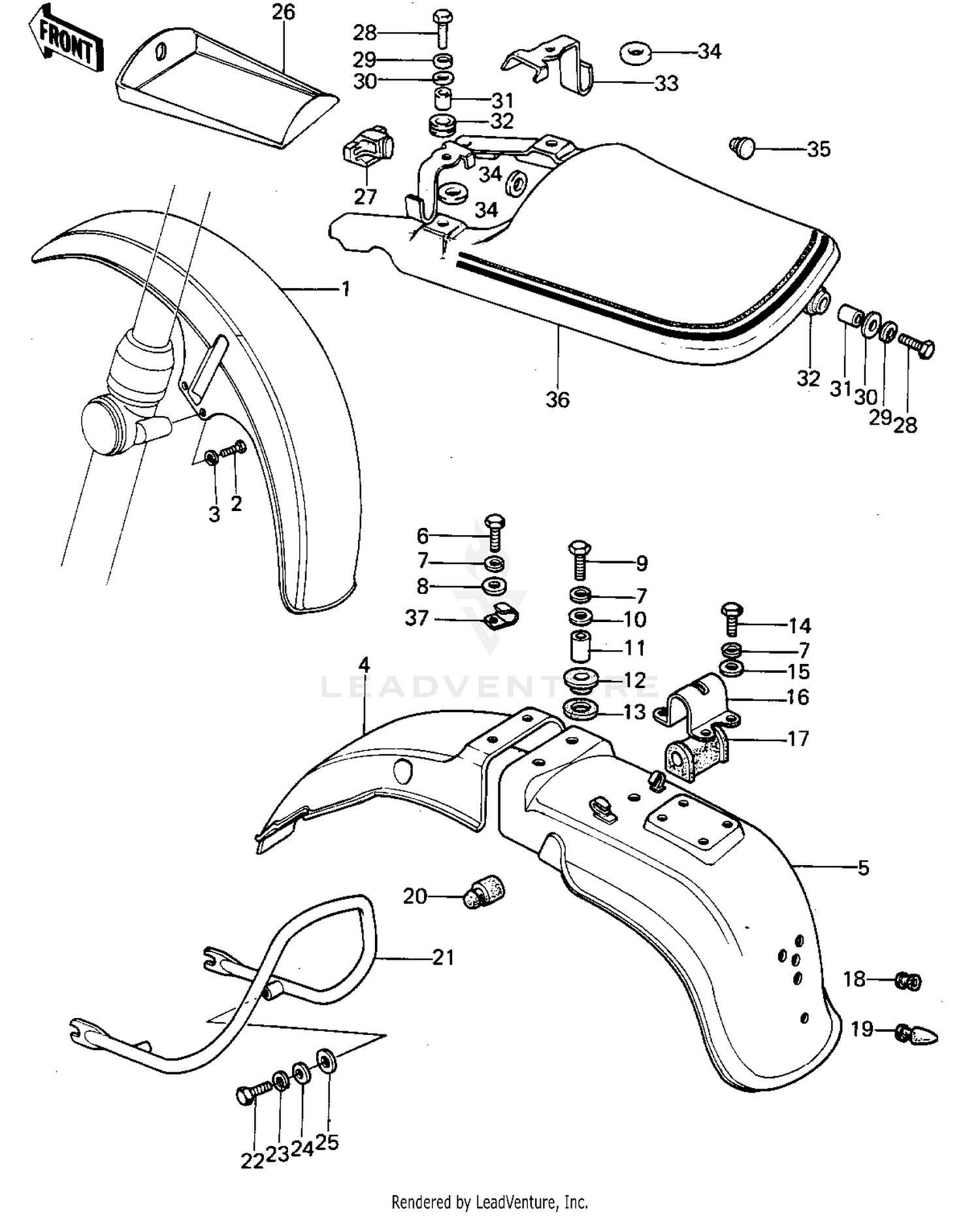 FENDERS ('77-'78 A1/A2/A2A)