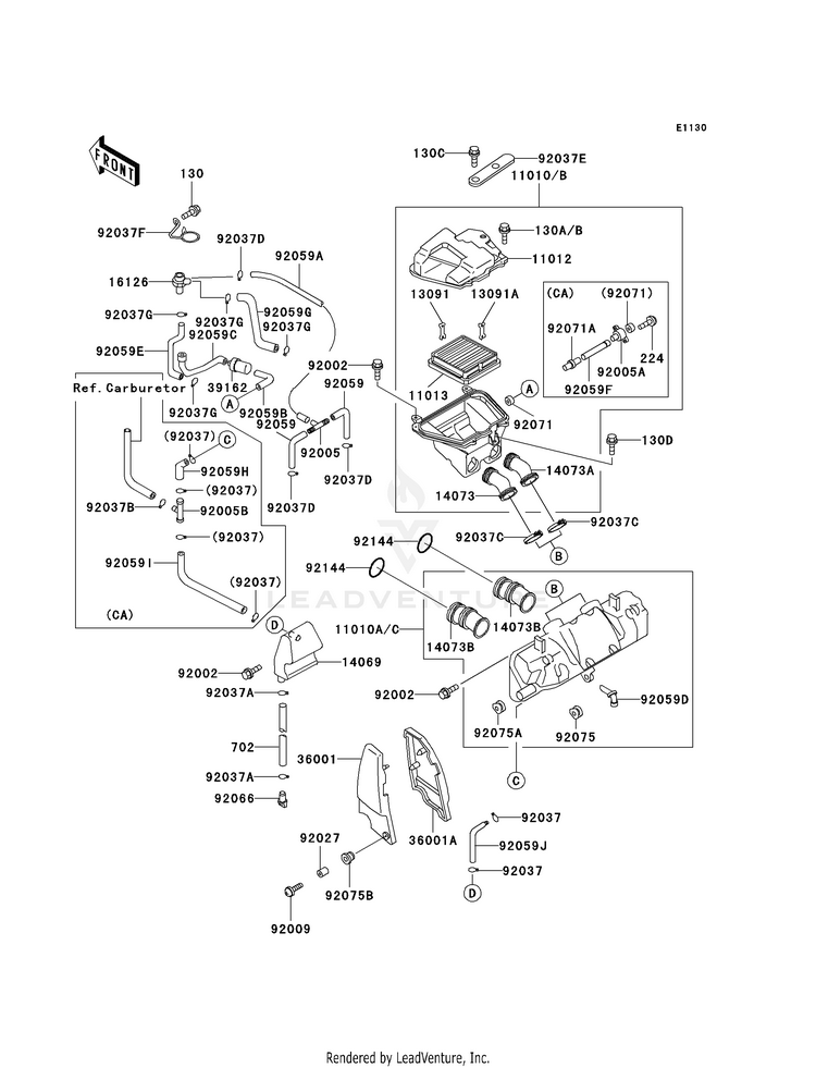 Air Cleaner Schematic