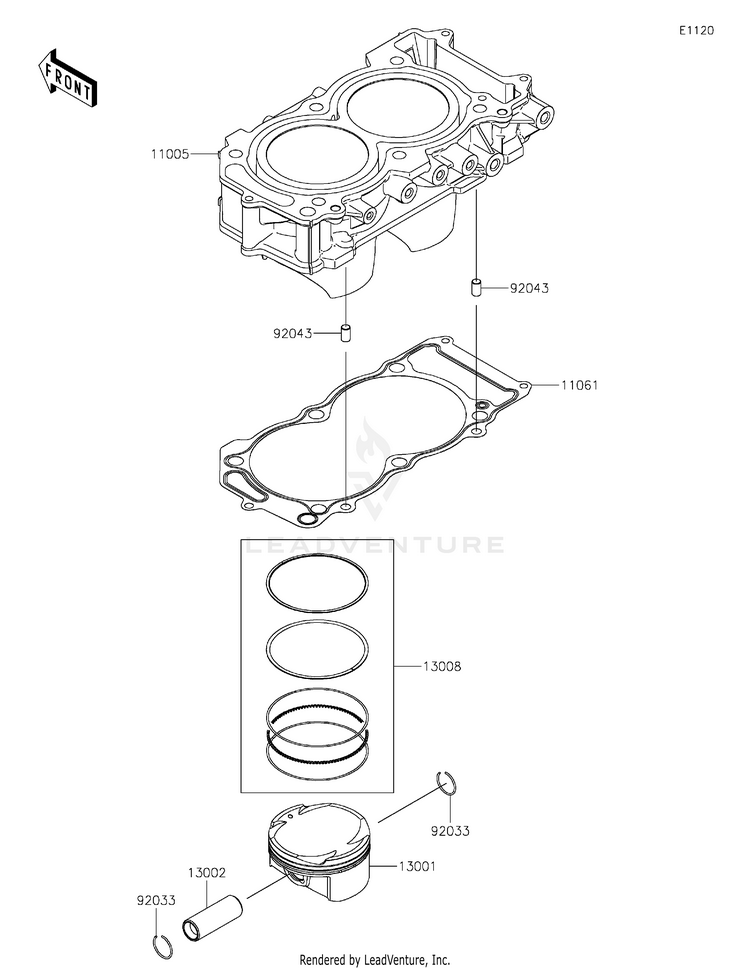 Cylinder/Piston(S) Schematic