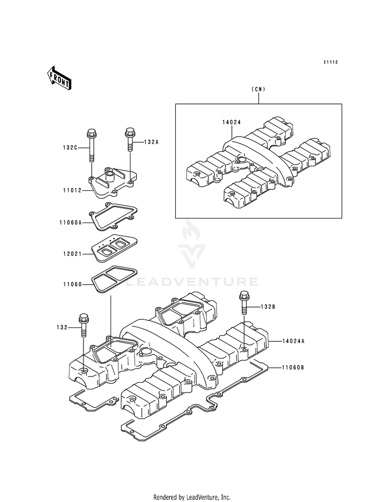 Cylinder Head Cover Schematic