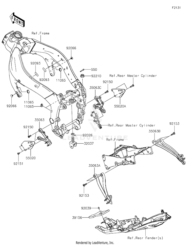 Frame Fittings Schematic